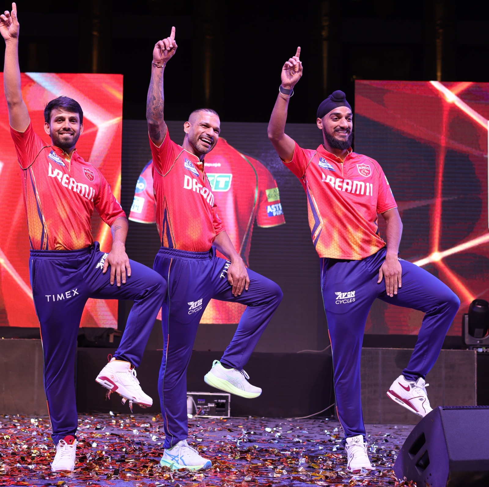 IPL 2024  Punjab Kings team  new jersey unveiled