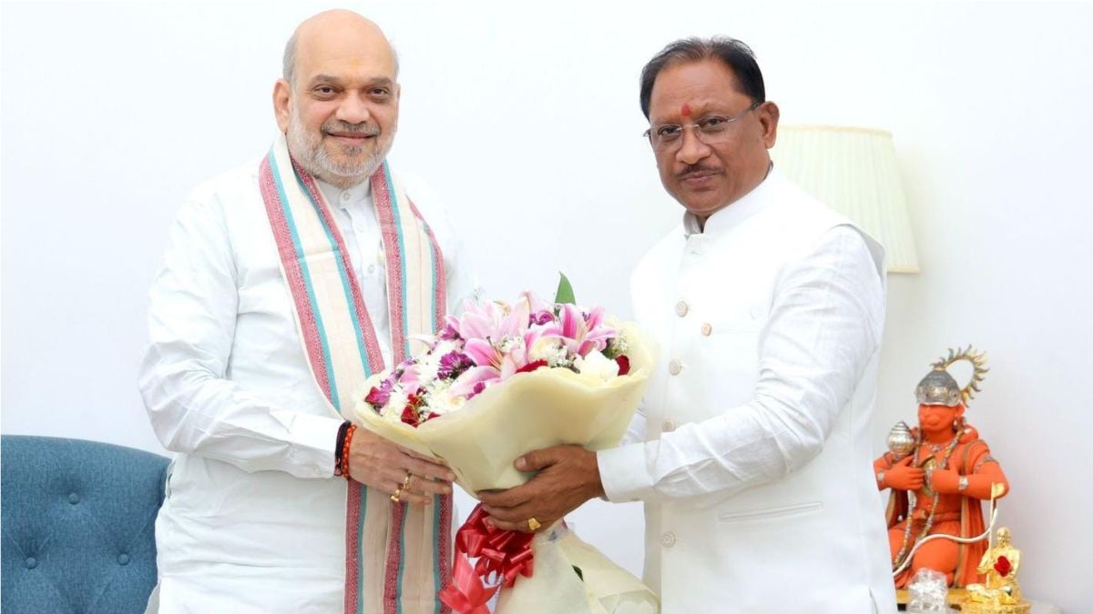Vishnu Deo Sai met Amit Shah
