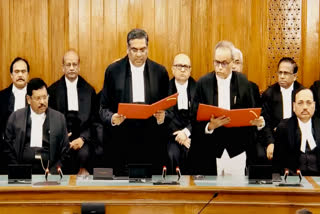Justice Joymalya Bagchi take oath as Supreme Court judge