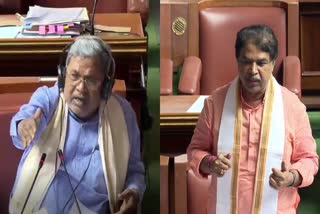 RUCKUS IN ASSEMBLY OVER CM SIDDARAMAIAH MENTIONED RSS WORD