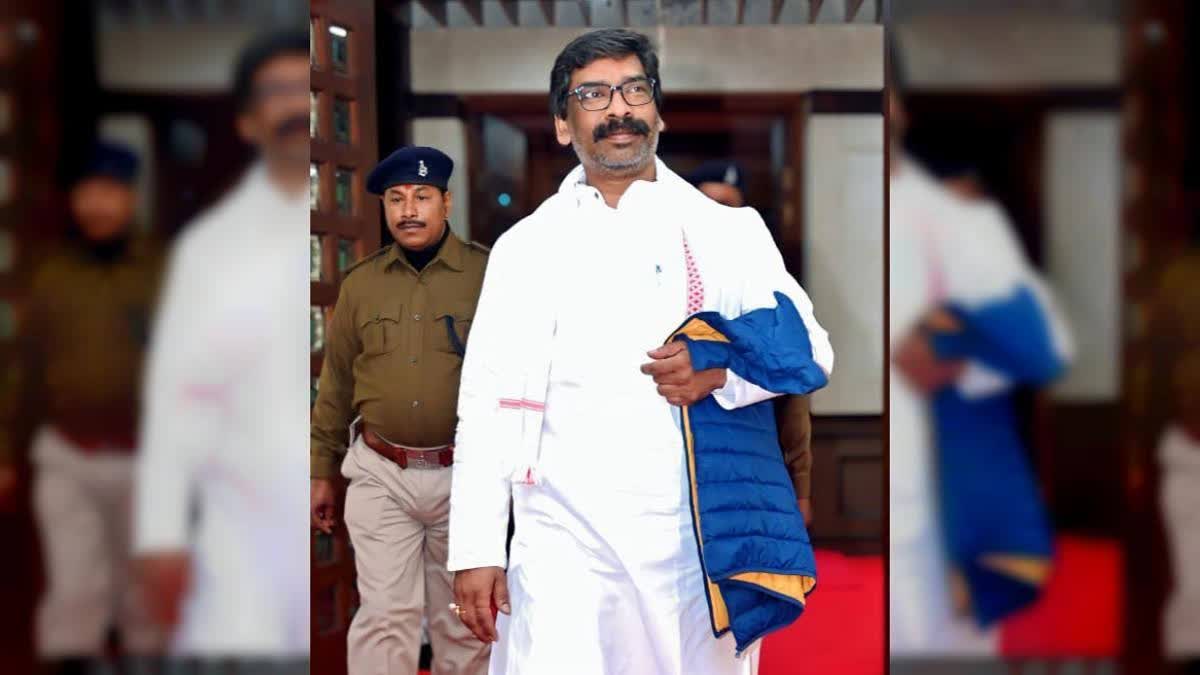 MONEY LAUNDERING CASE HEMANT SOREN  HEMANT SOREN ED ARREST  ED ARRESTS  MONEY LAUNDERING CASE