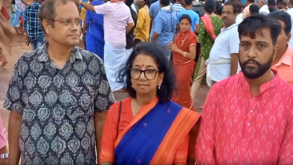 Sucharita Mohanty Visit Puri