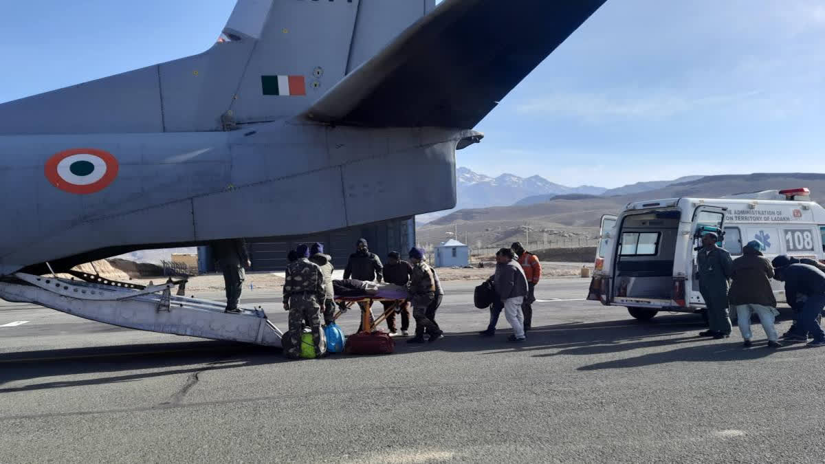 IAF Airlifts To Srinagar Two Patients From Kargil Needing Urgent Medical Aid