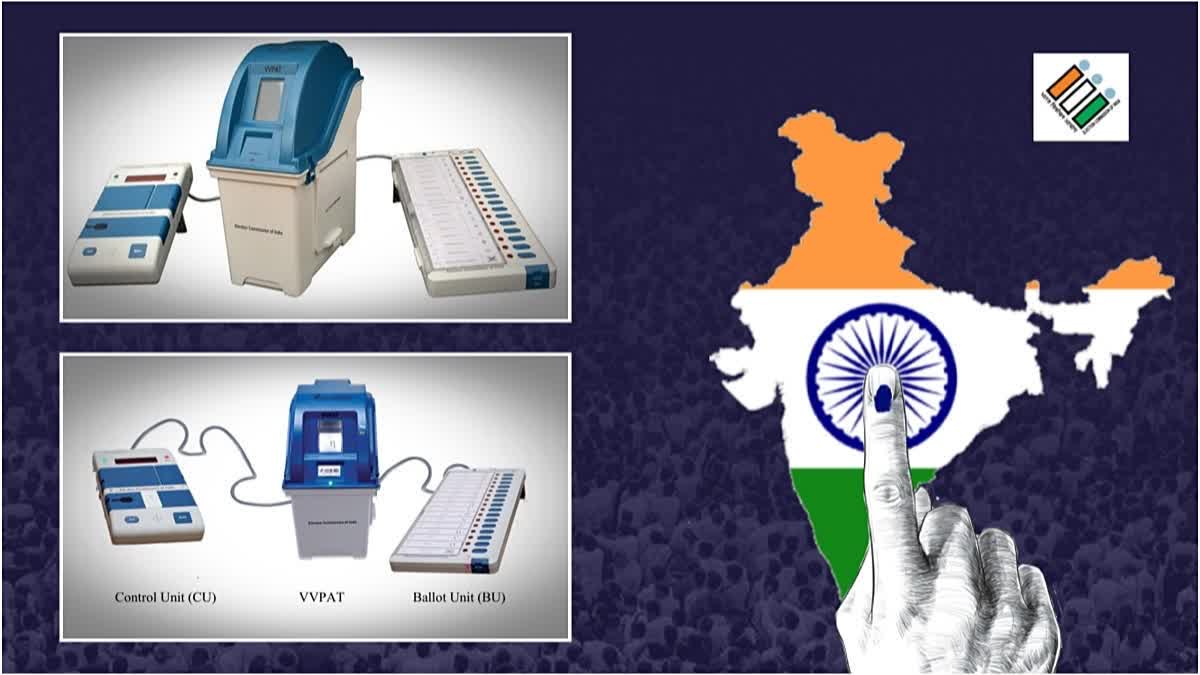 EVM  LOK SABHA ELECTION 2024  ELECTRONIC VOTING MACHINE  VVPAT