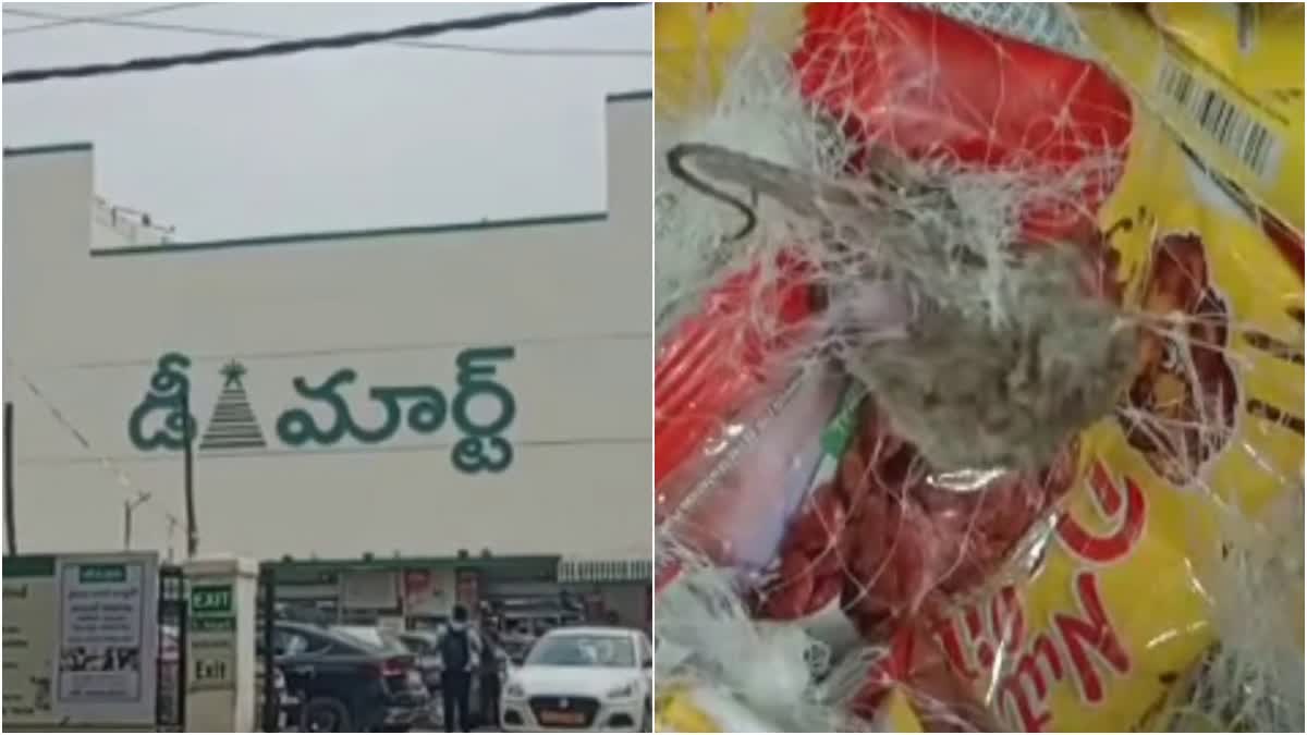 Rat Died in DMart Video