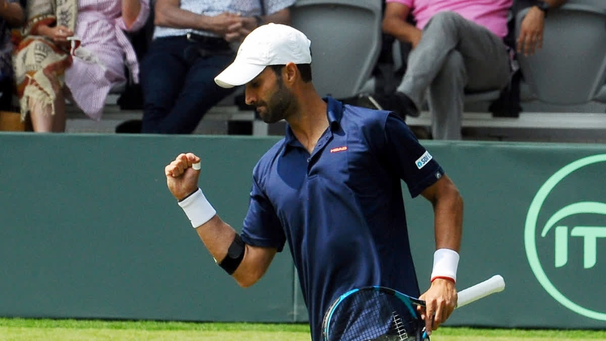 Yuki Bhambri and his French partner Albano Olivetti emerged triumphant against the formidable rival pair of Sander Gille and Joran Vliegen, who has recently won the prestigious Monte-Carlo ATPL 1000 Masters event, by 4-6, 7-6, 10-6 in the opening round of the BMW Open in Munich on Wednesday.