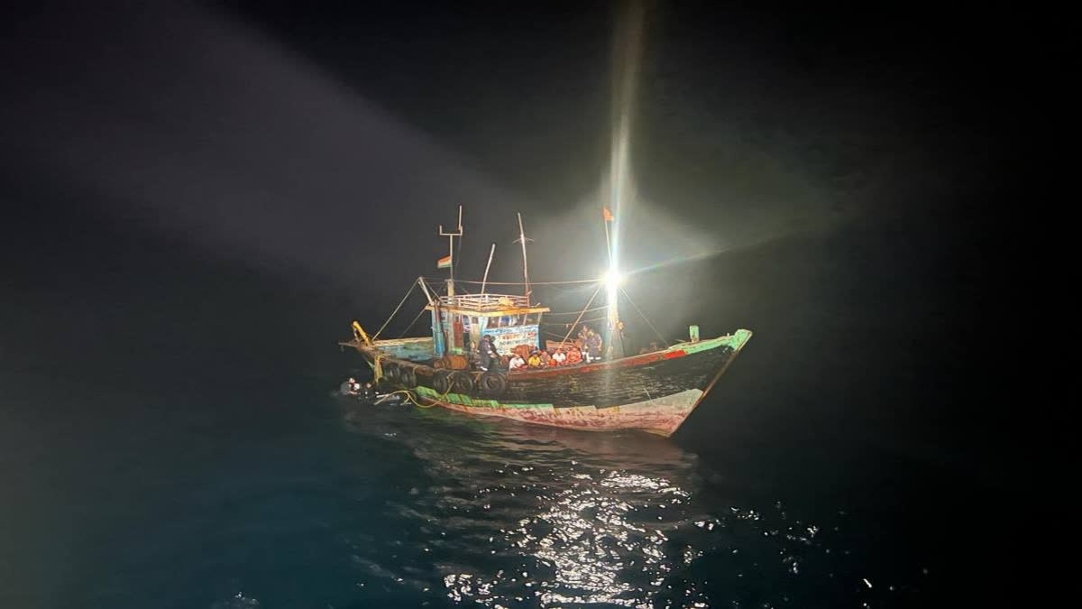 The Indian Coast Guard has apprehended an Indian fishing boat carrying "unauthorised cash" off the Maharashtra coast. The boat was carrying Rs 11.46 lakh intended for an offshore supply vessel in return for smuggled diesel.