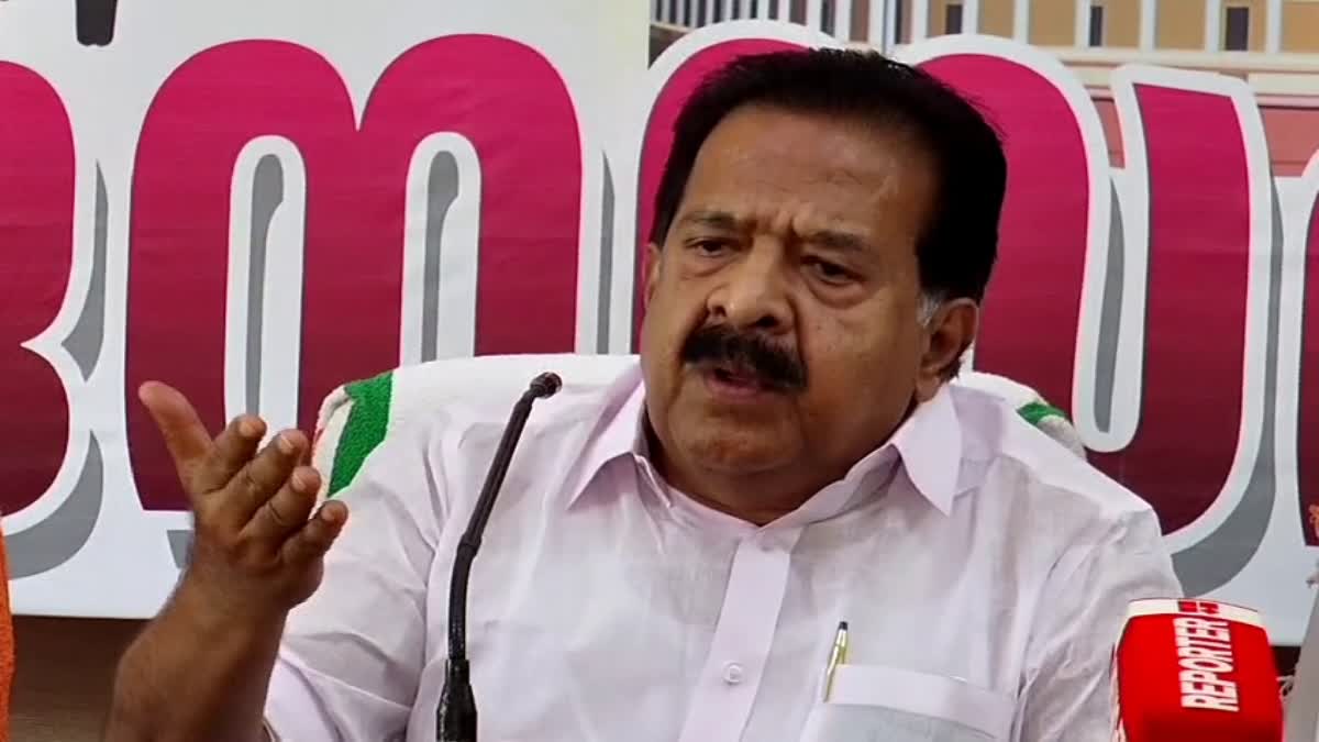 CYBER ATTACK AGAINST KK SHAILAJA  CHENNITHALA REACTS TO CYBER ATTACK  LOK SABHA ELECTION 2024  RAMESH CHENNITHALA