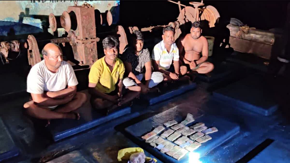 coast guard seizes indian fishing boat with unauthorised cash off maharashtra coast