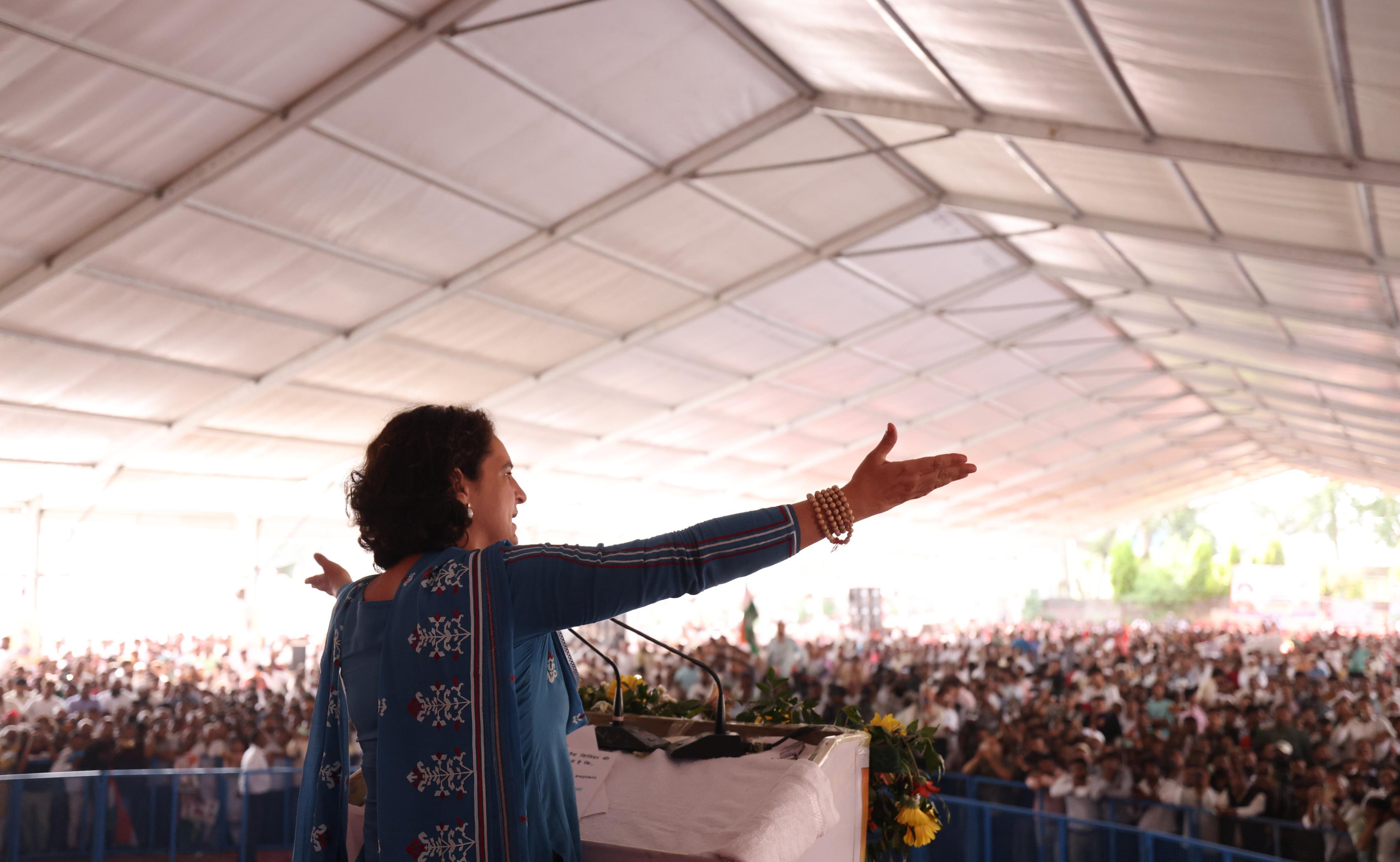 Priyanka Gandhi Rally