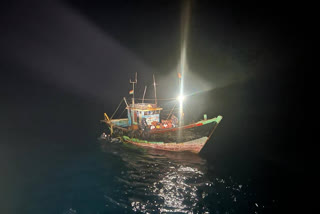 The Indian Coast Guard has apprehended an Indian fishing boat carrying "unauthorised cash" off the Maharashtra coast. The boat was carrying Rs 11.46 lakh intended for an offshore supply vessel in return for smuggled diesel.