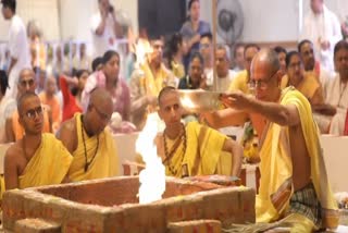 इस्कॉन मंदिर का किया गया भव्य उद्घाटन