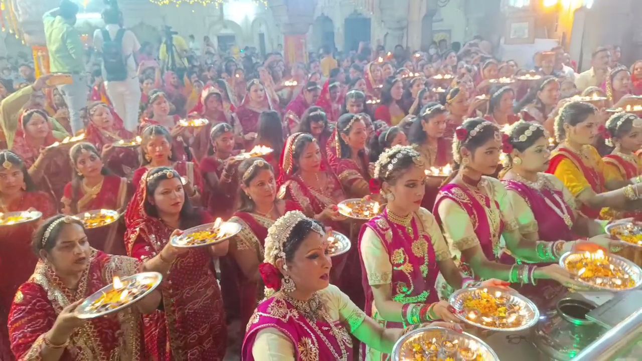 Thakur ji's birth anniversary celebrated in ancient Shri Ramchandra ji temple on Ram Navami in jaipur