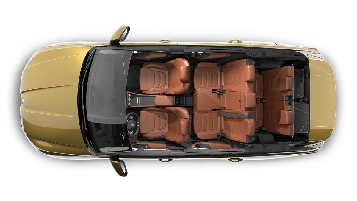 Interior of 2025 Skoda Kodiaq