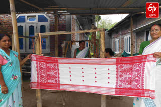 Weavers celebrate Tator bihu in Behali