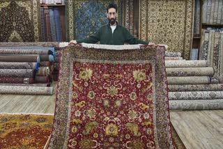 Kashmiri Hand-Knotted Silk Carpets