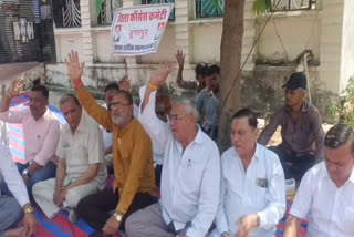 Congress Protest in Rajasthan