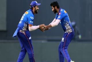 Jasprit Bumrah and Rohit Sharma