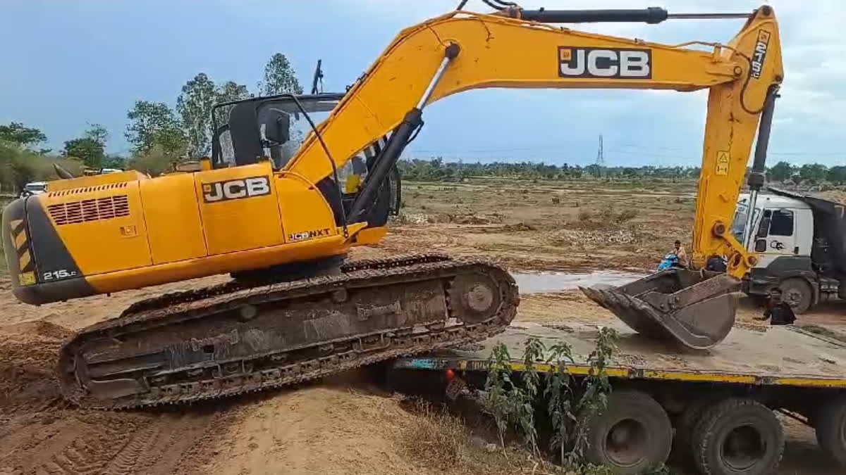 illegal sand mining in Kanker