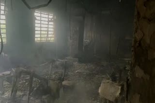 MASSIVE FIRE IN DAMOH ITI