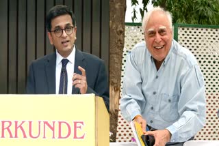 Chief Justice of India D Y Chandrachud on Friday congratulated senior advocate Kapil Sibal on being elected as the president of the Supreme Court Bar Association (SCBA). Sibal was elected as the president of the SCBA on Thursday.