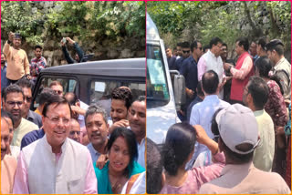 CM Dhami Reached Barkot In Uttarkashi