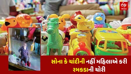 જૂનાગઢમાં સોના કે ચાંદીની ચોરી નહી પણ રમકડાની ચોરી થઇ