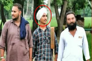 The accused Devendra Singh Dhillon (encircled) was initially arrested for posting weapon pictures and confessed to sharing sensitive information with Pakistan agents.