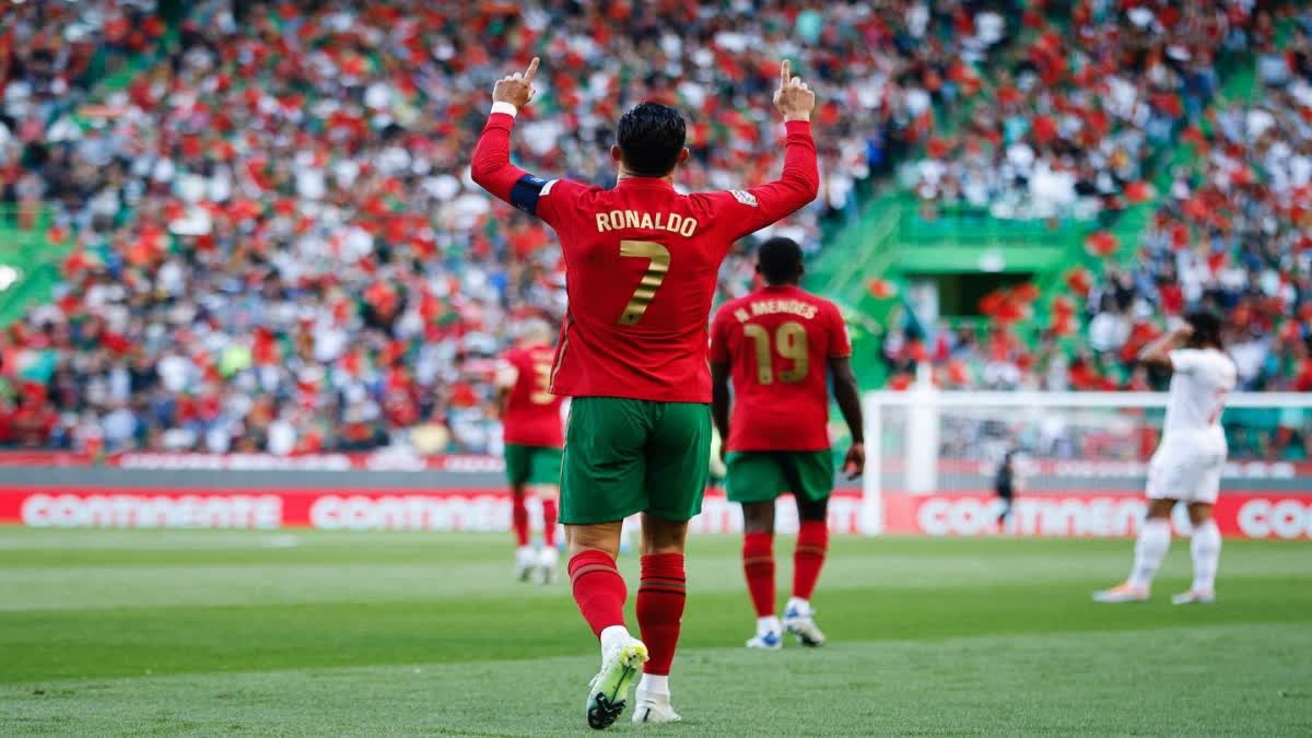 CR  Cristiano Ronaldo 200 caps for portugal  Cristiano Ronaldo 200 appearance for portugal  Cristiano Ronaldo  Cristiano Ronaldo stats  ക്രിസ്റ്റ്യാനോ റൊണാൾഡോ  പോർച്ചുഗൽ vs ബോസ്‌നിയ  Portugal vs Bosnia  Euro cup qualifier 2024  യൂറോ കപ്പ് യോഗ്യത റൗണ്ട്  യൂറോ കപ്പ് യോഗ്യത മത്സരം  Cristiano Ronaldo new record