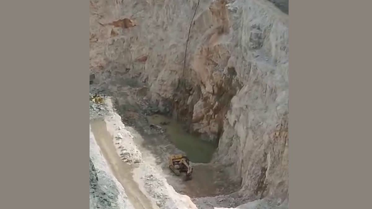 Stone Mine Part Collapsed