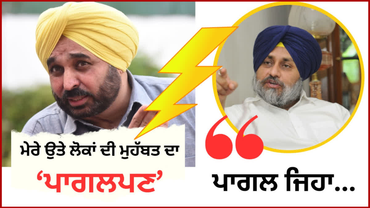 Bhagwant Mann replied to Sukhbir Singh Badal