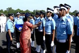 President Droupadi Murmu at  Combined Graduation Parade Dundigal