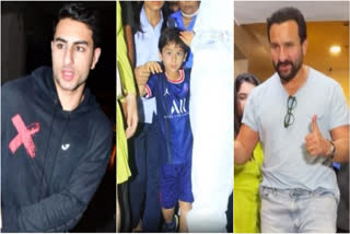 Ibrahim Ali Khan attends Adipurush screening with Saif and Taimur, netizens curious about his hoodie worth over Rs 2 lakh