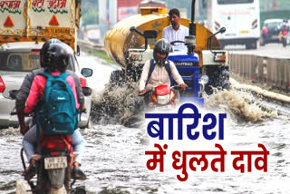 waterlogging problem during monsoon in delhi