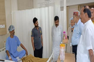 Raghuvar Das inspected Cancer Hospita