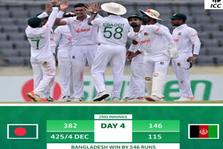بنگلہ دیش نے ٹیسٹ کرکٹ کی تیسری سب سے بڑی جیت درج کی