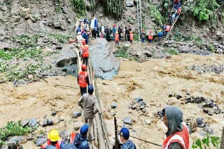 Landslide in Kalimpong