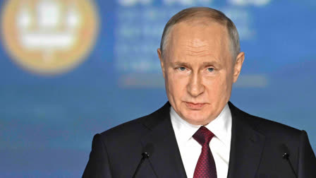 President Vladimir Putin on Friday confirmed the deployment of nuclear weapons in Belarus while touting Russia's prospects at the country's main international economic forum despite heavy international sanctions imposed because of the war in Ukraine.