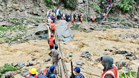 Landslide in Kalimpong