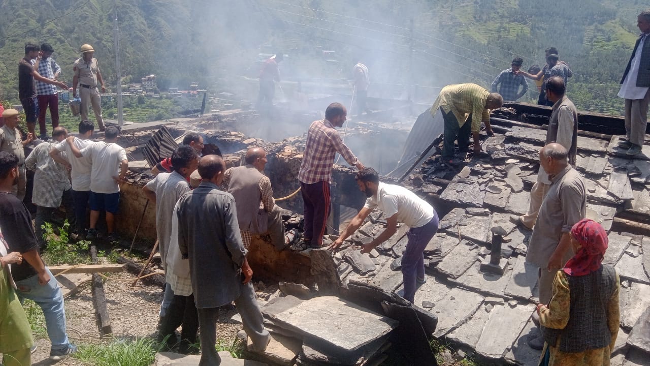 fire incident in Karsog