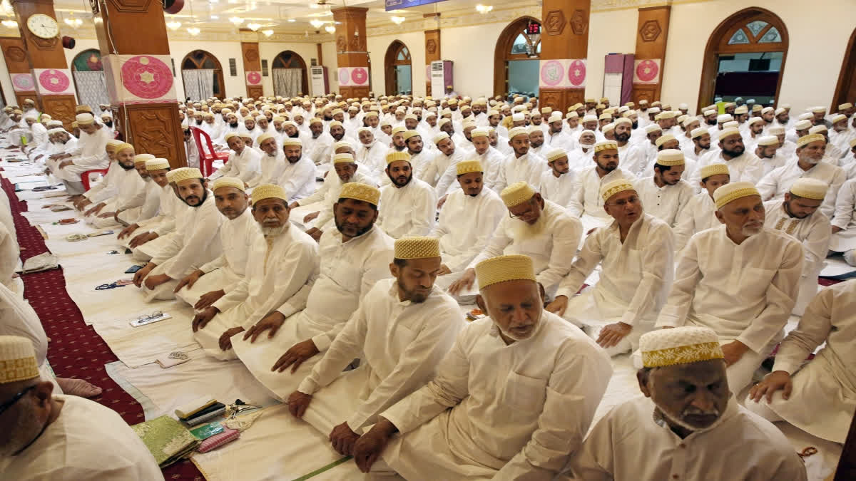 Mosques and several religious sites across the country on Monday were thronged by the devout who gathered to offer Namaz on the auspicious occasion of the holy 'Eid Al-Adha' festival.