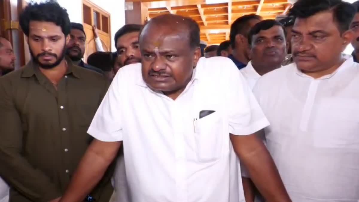 UNION MINISTER H D KUMARASWAMY