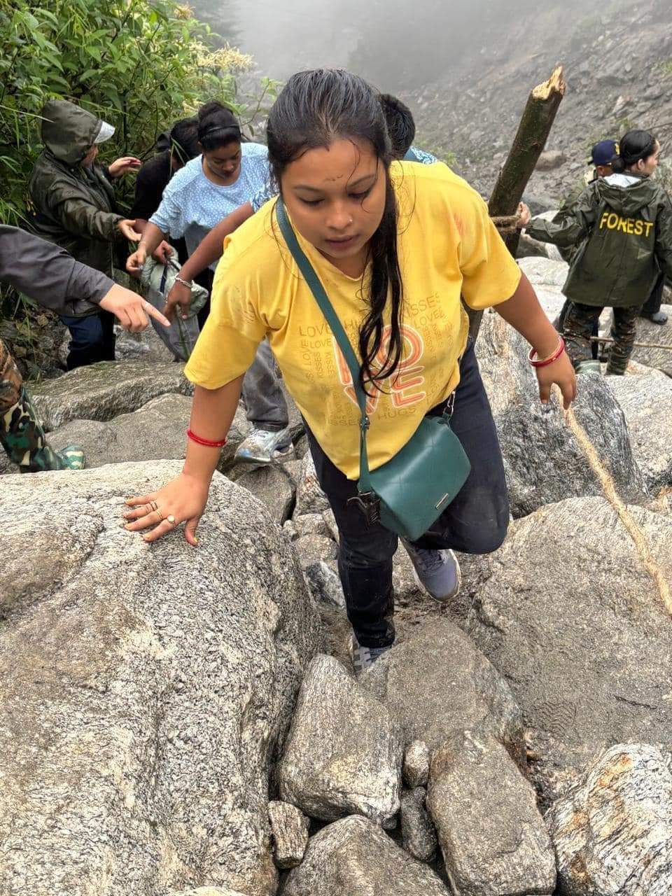 Evacuation of Tourists from Sikkim