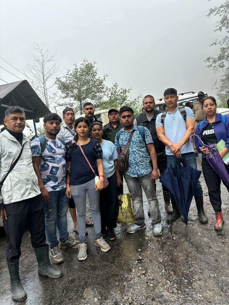 Evacuation of Tourists from Sikkim