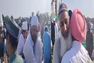 EID UL AZHA WAS CELEBRATED BY THE MUSLIM COMMUNITY IN BATHINDA