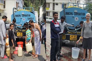 Water problem in Shimla