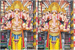 Vinayaka Chavithi, eagerly awaited by the people of Hyderabad, is just three months away. As part of the celebrations, the famous Khairatabad Ganesha idol is being made.