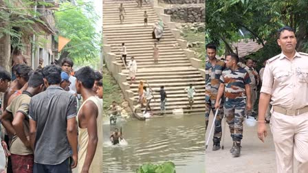 bombing and stone pelting due to dispute between two groups in Pakur