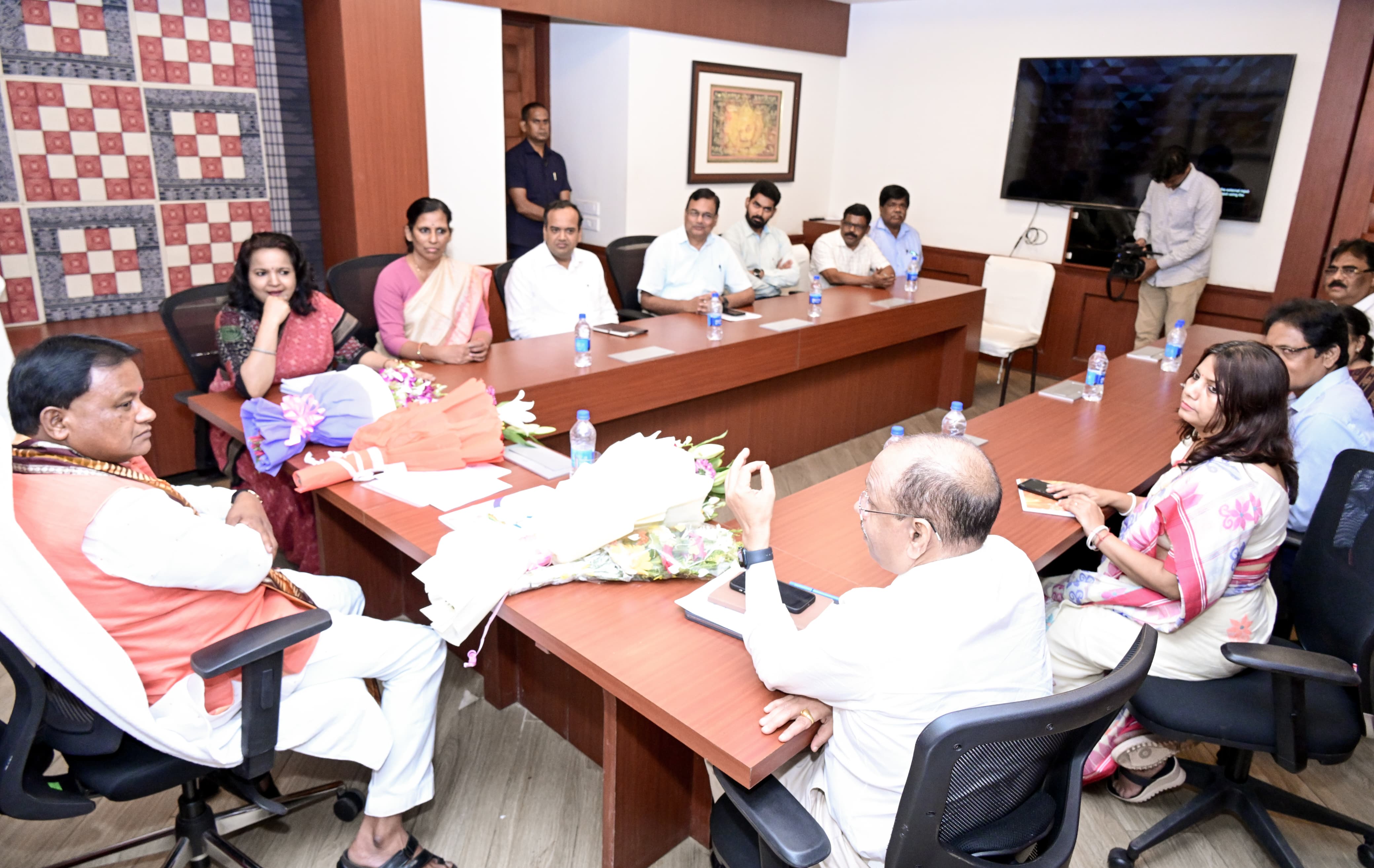 CM reviewed several departments