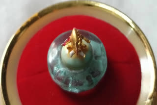 Golden Boeign Plane Replica